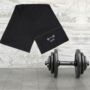Personalised Embroidered Gym Towel With Zipped Pocket, thumbnail 2 of 4