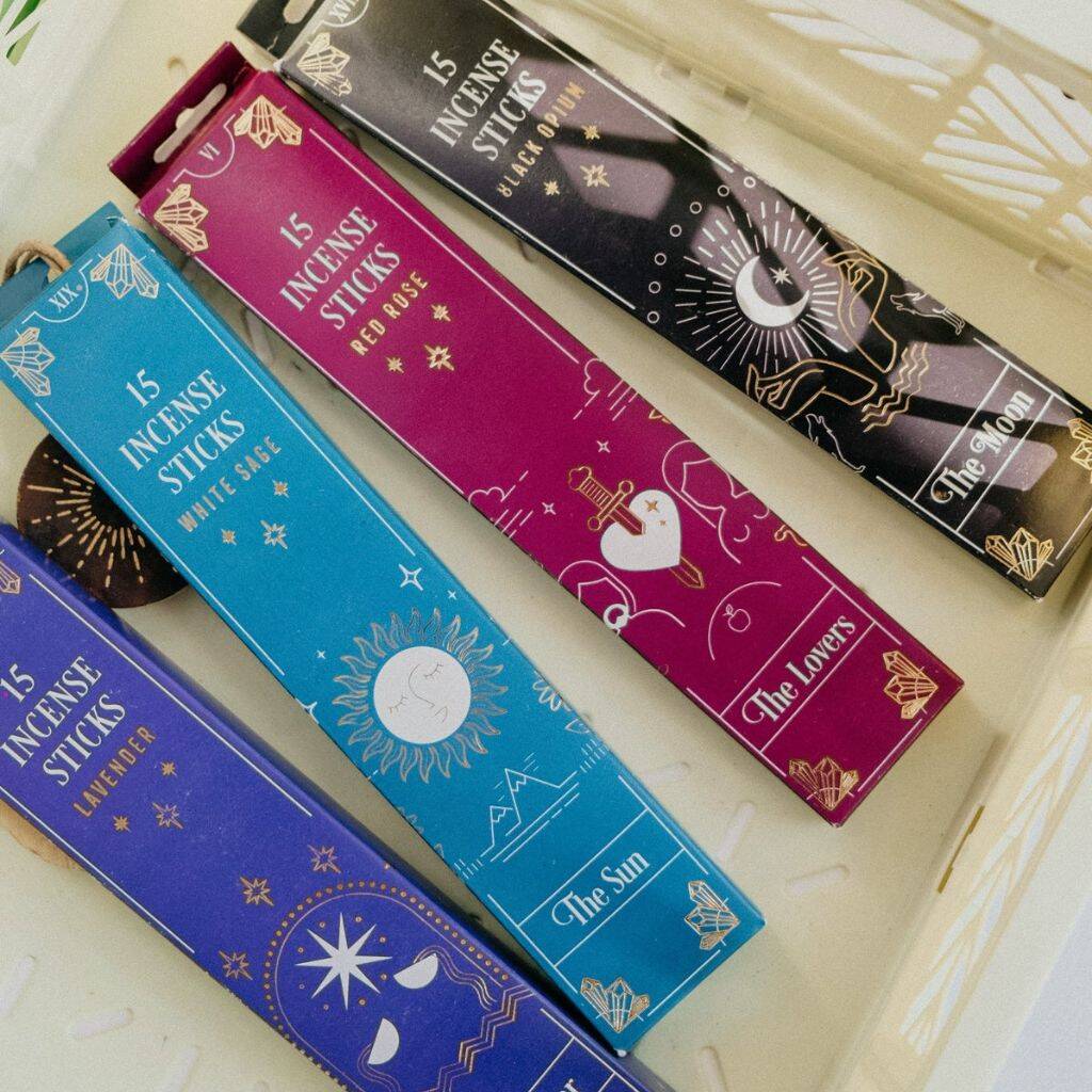 Tarot Card Incense Sticks And Holder Pack Of 15, 1 of 2