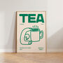 Tea Hand Drawn Illustration Kitchen Wall Art, thumbnail 7 of 9