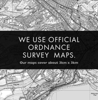 Our First Home Personalised Map Print, 9 of 12