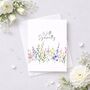With Sympathy Card Wild Flowers Design, thumbnail 1 of 4
