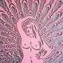 Empowering 'Adore Every Inch' Pink Papercut Wall Art, thumbnail 5 of 9