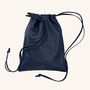Luxury Soft Leather Drawstring Backpack, thumbnail 5 of 7