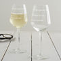 Personalised 'Just Right For Dad' Wine Glass, thumbnail 3 of 5