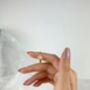 Sterling Silver Natural Genuine Opal Rings, thumbnail 8 of 12