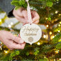 Personalised Bauble Christmas Tree Decoration, thumbnail 9 of 9