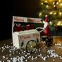 Santa With Mulled Wine Cart Christmas Decoration, thumbnail 2 of 2