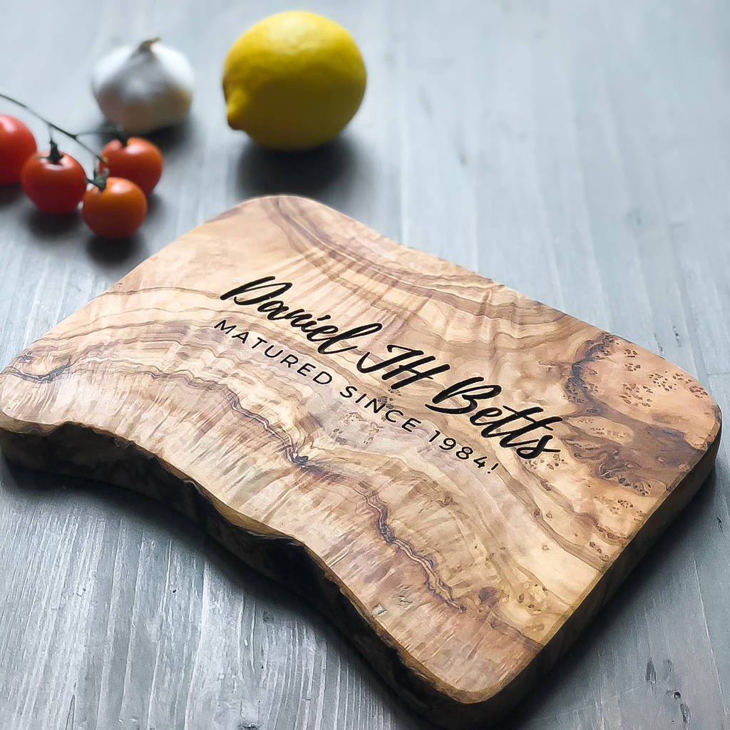 Personalised 'Birthday' Cheese Board Gift, 1 of 8