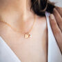 Personalised Tiny Heart And Pearl Necklace, thumbnail 3 of 5