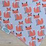 Bandana Dribble Bib Foxes, thumbnail 2 of 2