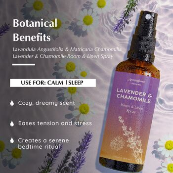 Lavender And Chamomile Room And Linen Spray, 4 of 6