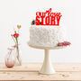 Our Love Story Cake Topper, thumbnail 1 of 2