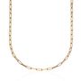 Gold Plated Box Link Chain Necklace, thumbnail 1 of 6