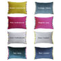 Personalised Sister Quote Velvet Cushion, thumbnail 8 of 8