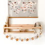 Twinkle Wooden Stars Personalised Garland, thumbnail 4 of 5