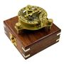 Personalised Three Inch Adjustable Sundial Compass Graduation Gift, thumbnail 3 of 12