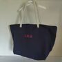 Personalised Cotton Canvas Tote Beach Bag, thumbnail 7 of 11