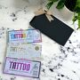Tattoo Personalised Scratch Card Gift Voucher, thumbnail 1 of 6