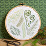 Forest Ferns Embroidery Kit, thumbnail 3 of 6