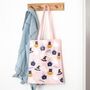 Cute Halloween Print Polycotton Tote Bag, thumbnail 1 of 4