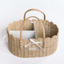 Scallop Edge Nappy Caddy Basket, thumbnail 3 of 7