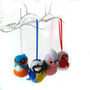 Needle Felted Kingfisher Christmas Decoration, thumbnail 9 of 9