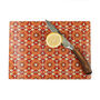 Moroccan Flower Kitchen Chopping Board, thumbnail 8 of 11