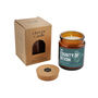 Brown Jar Candle • 'Devon” • Scented Candle • Adventure • Surf • South West England • Gift For Her • Gift For Him • Gift Box, thumbnail 2 of 2
