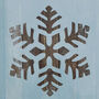 Large Snowflake Stencil For Christmas Crafting, thumbnail 1 of 1