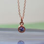 Tanzanite 18kt Gold December Birthstone Stud Earrings, thumbnail 5 of 7