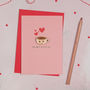 You're My Cup Of Tea Valentine's Card, thumbnail 1 of 2