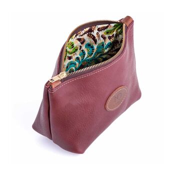 Leather Make Up Bag, 8 of 12