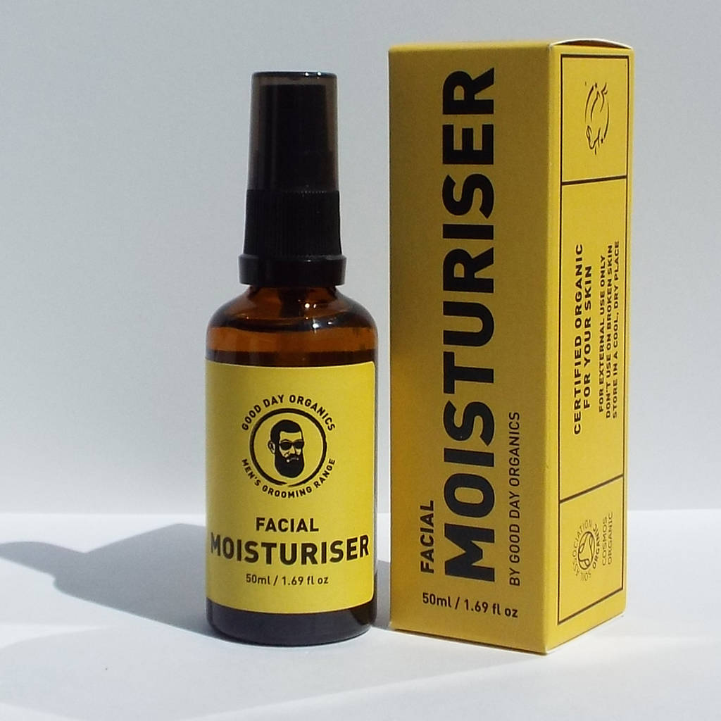 Men's Sensitive Skin Organic Facial Moisturiser By Good Day Organics Men's Sensitive Skin Organic Facial Moisturiser By Good Day Organics