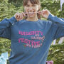 Festive By Force Christmas Sweatshirt, thumbnail 1 of 5