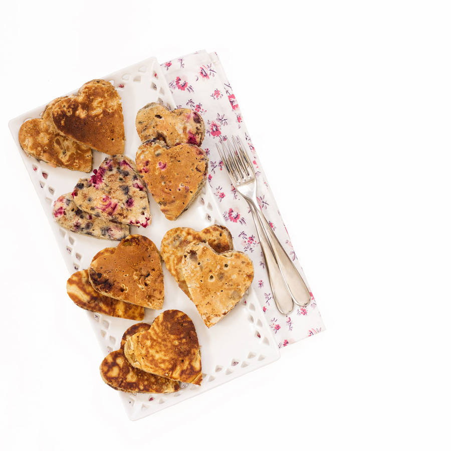 pancake mix gift set for romantic breakfast in bed by the little