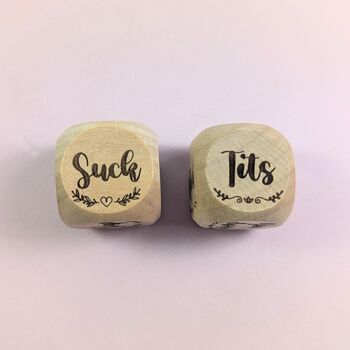 Custom Date Night Dice Sex Dice Couples Valentine's Day, 3 of 12