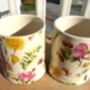 Set Of Two Tankard Mugs In Meadow Flowers Design, thumbnail 2 of 9