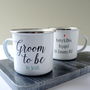 Bride And Groom To Be Pair Of Engagement Mugs, thumbnail 2 of 5