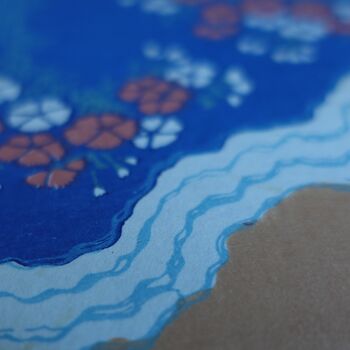 Abstract Water's Edge Art Print, 4 of 5