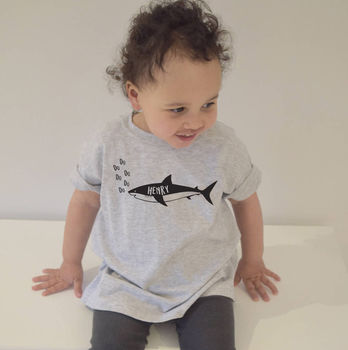 Personalised Children's Shark T Shirt, 3 of 7