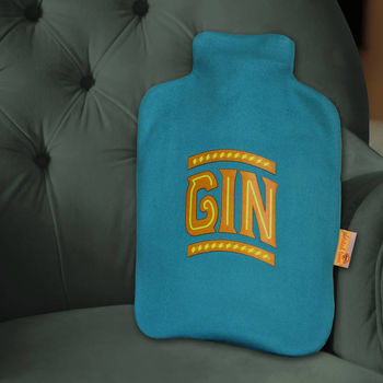 Pint Hot Water Bottle Cover Gift For Beer Lovers, 5 of 7