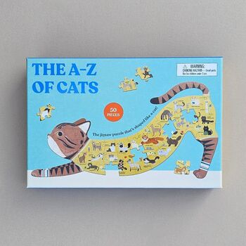 The A Z Of Cats Jigsaw Puzzle, 2 of 3