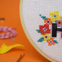 Strong As Hell Cross Stitch Craft Kit, thumbnail 2 of 3