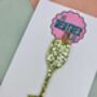 Champagne Flute Christmas Tree Decoration / Engagement Gift For Couple / Married First Christmas Bauble / New Home Keepsake Ornament, thumbnail 3 of 5