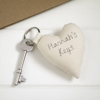 Personalised Heart Keyring Gift For Her, 3 of 12