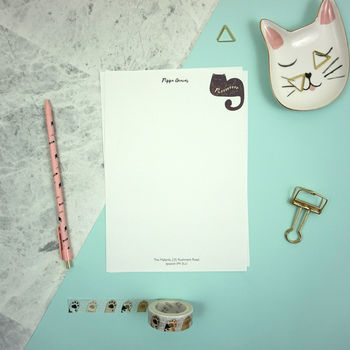 Personalised Cat Attack Writing Paper, 6 of 10