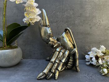 Drunken Silver Lobster Wine Bottle Holder Freestanding, 4 of 12