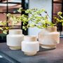 Glass Vase Rokko Beige Colour By Dut Z, thumbnail 5 of 6