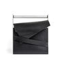 Black Contemporary Leather Clutch With Handle, thumbnail 9 of 9