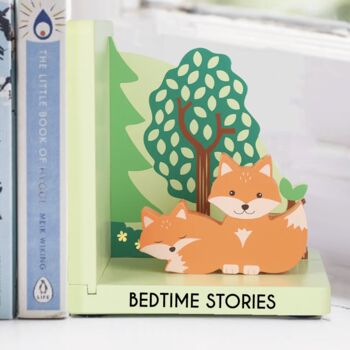 Personalised Woodland Animals Bookends, 2 of 3